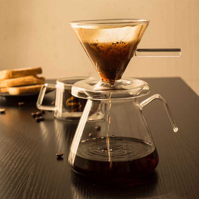 Heatproof Glass Pour-Over Pot