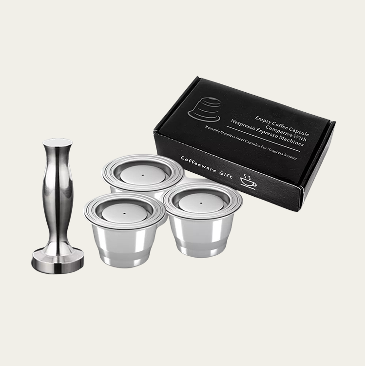 Stainless Steel Reusable Nespresso Coffee Capsule